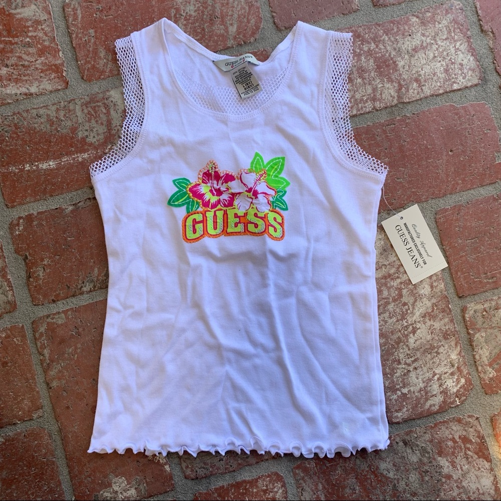 NWT Girls GUESS Tank Size 6X